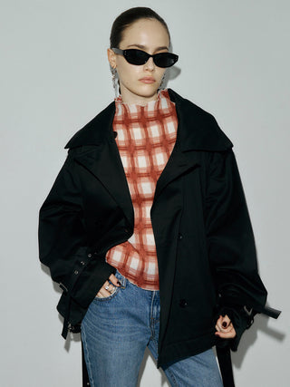 OVER DETACHABLE TRENCH COAT