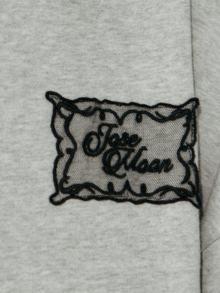 POINT LACE TAG SWEAT