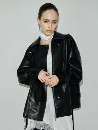 【10月下旬発送予定】RIDERS DETAIL TRENCH COAT