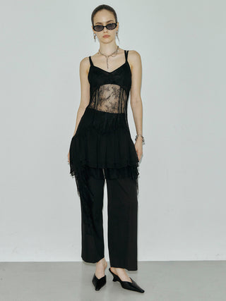 PEPLUM LACE TOPS
