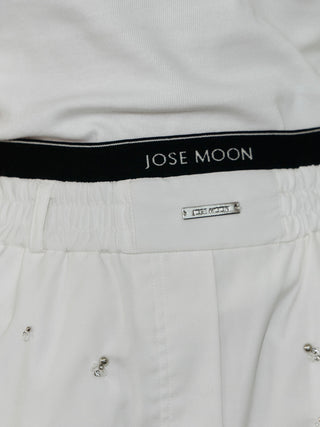 LOUNGE SHORT PANTS with BIJOU