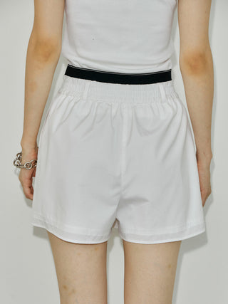 LOUNGE SHORT PANTS with BIJOU