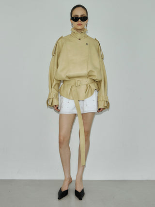 RIDERS DETAIL TRENCH COAT