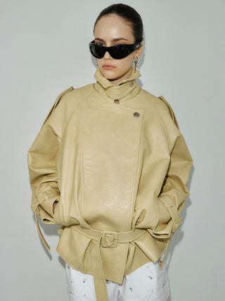 RIDERS DETAIL TRENCH COAT