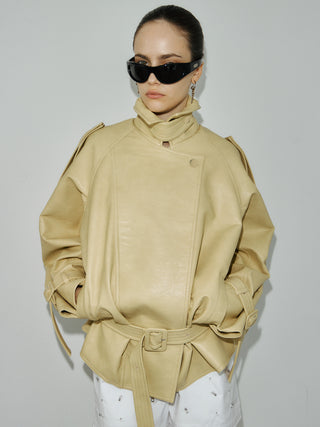 【10月下旬発送予定】RIDERS DETAIL TRENCH COAT