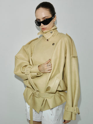 RIDERS DETAIL TRENCH COAT