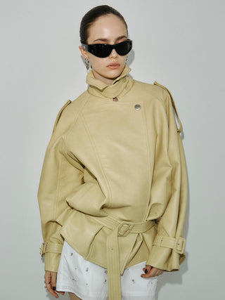 RIDERS DETAIL TRENCH COAT