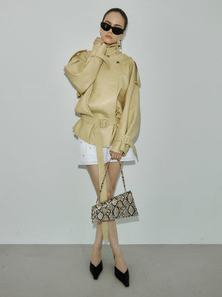 RIDERS DETAIL TRENCH COAT