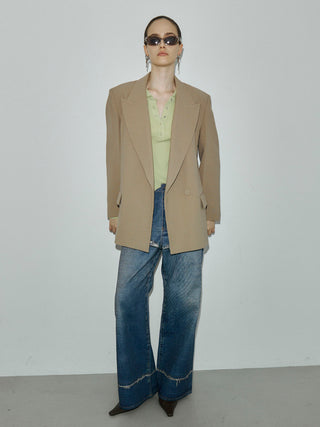 TROMPE-l’OEIL DENIM PANTS