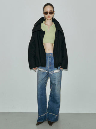 COTTON 2WAY BLOUSON