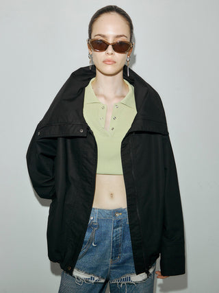 COTTON 2WAY BLOUSON