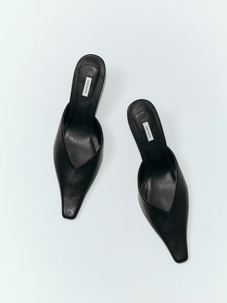 SCULPTURE WEDGE MULE