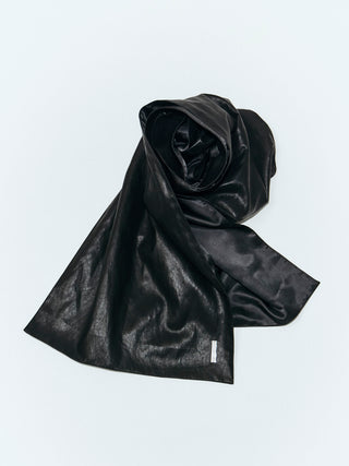 LEATHER LONG SCARF