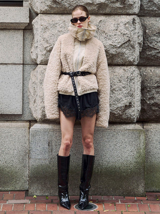 REVERSIBLE FUR BLOUSON