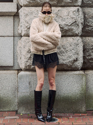 REVERSIBLE FUR BLOUSON