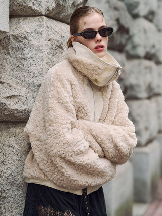 REVERSIBLE FUR BLOUSON