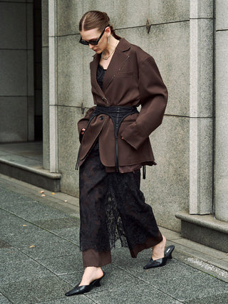 LACE WRAP SKIRT