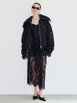 REVERSIBLE FUR BLOUSON