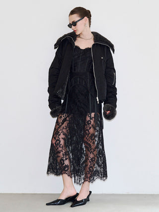 REVERSIBLE FUR BLOUSON