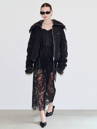 REVERSIBLE FUR BLOUSON