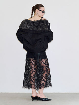 REVERSIBLE FUR BLOUSON