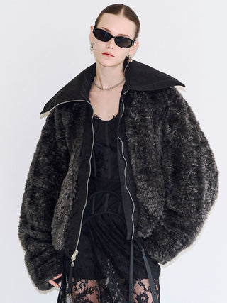 REVERSIBLE FUR BLOUSON