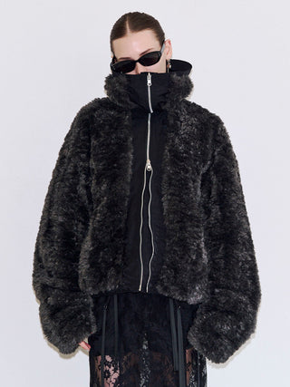 REVERSIBLE FUR BLOUSON