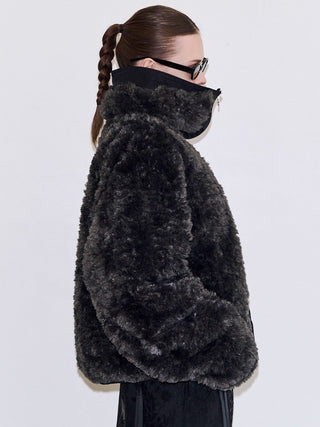REVERSIBLE FUR BLOUSON