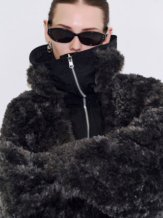 REVERSIBLE FUR BLOUSON