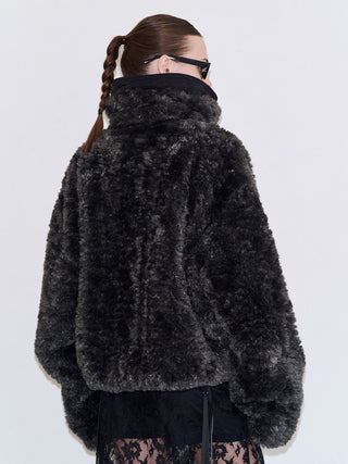 REVERSIBLE FUR BLOUSON