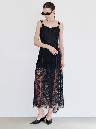 LACE WRAP SKIRT