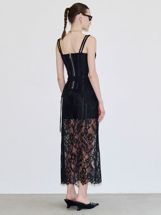 LACE WRAP SKIRT