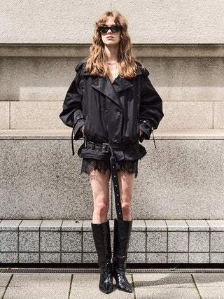 【10月下旬/11月中旬発送予定】OVER DETACHABLE TRENCH COAT