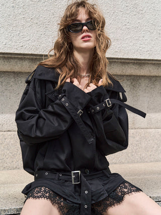 【10月下旬/11月中旬発送予定】OVER DETACHABLE TRENCH COAT