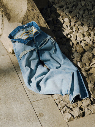 LAYERED LIKE DENIM PANTS