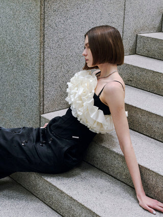 BOUQUET FRILL TOPS