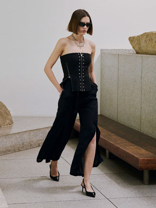 SHEER CUTTING PANTS