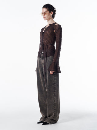 LACE COMPACT LAYERED TOPS