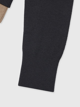 MOON LAYERED VNECK KNIT