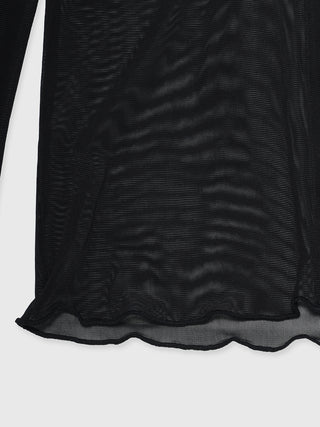SHEER PATERN CARDIGAN
