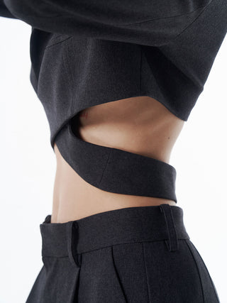 CROSS SHORT JACKET