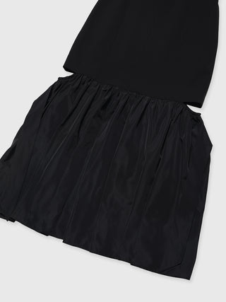 CUTTIMG FLARE DRESS