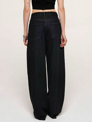 OVAL DENIM PANTS