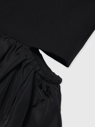 CUTTIMG FLARE DRESS