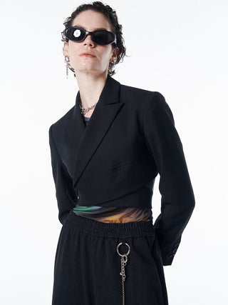 CROSS SHORT JACKET