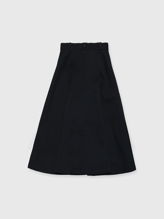 BONDING TUCK FLARE SKIRT