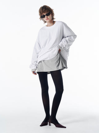 OVER PRINT LONG TSHIRT