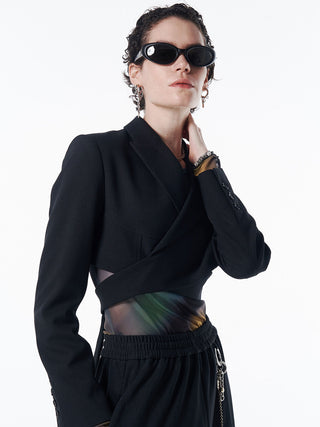 CROSS SHORT JACKET