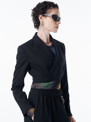 CROSS SHORT JACKET