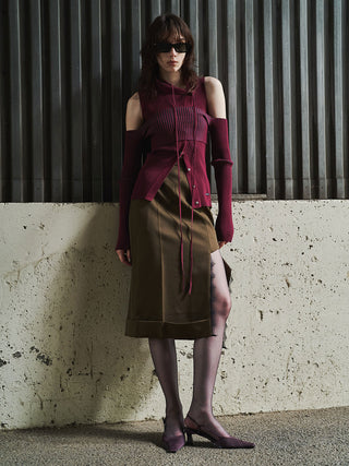 CHOKER LAYERED KNIT